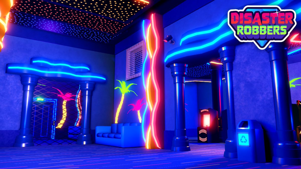 Introducing the Arcade Heist 🎮

This heist offers a lot of variety with rooms generating in a random order, which makes the heist feel unique every time 👀💰

#Roblox | #RobloxDev | #DisasterRobbers |
<a href="/DisasterRobbers/">Disaster Robbers🌋</a>