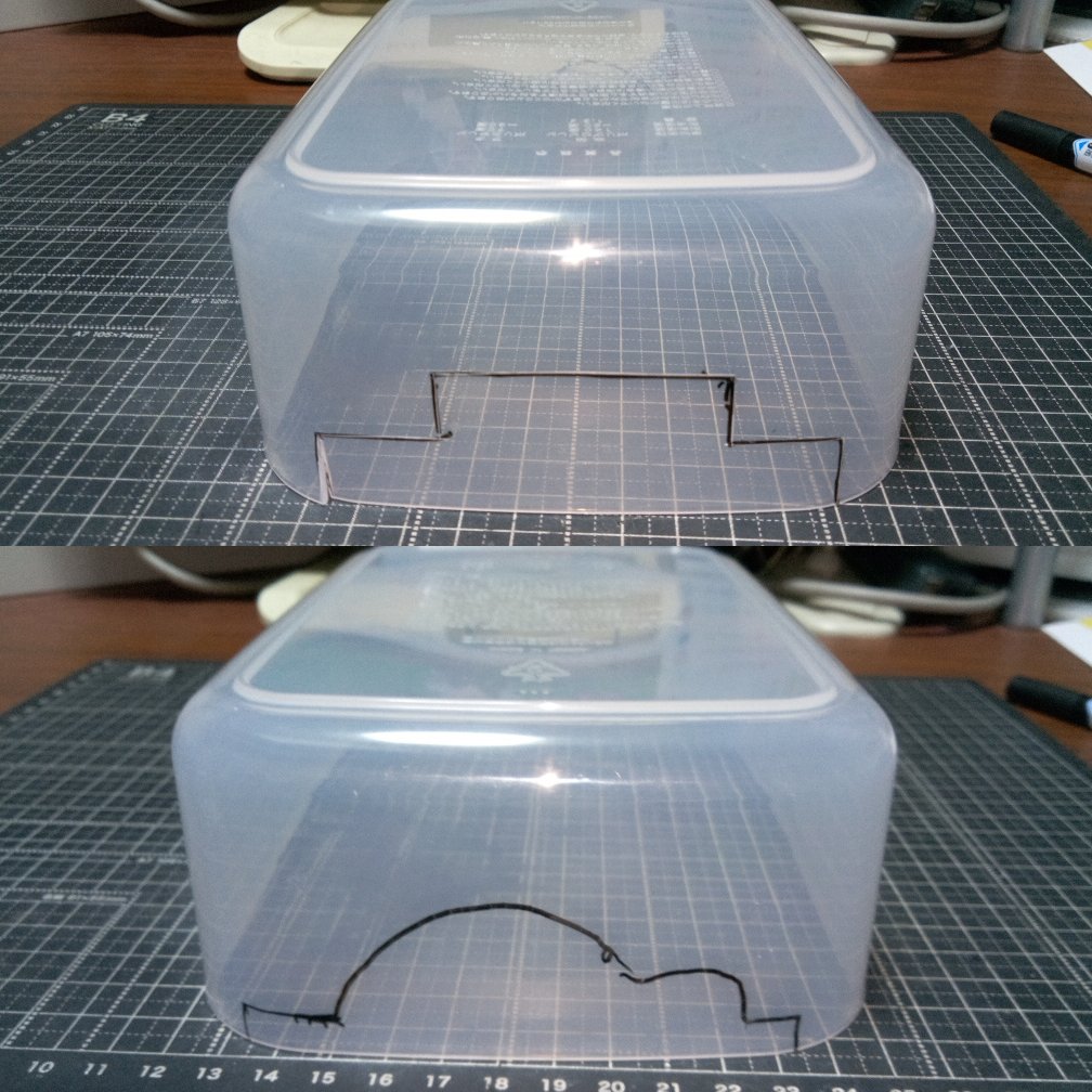 IG_RC_gunmetal's tweet image. #ナイト2000 の #TT02 もフラットダートくらいならいけるだろうとハイポジションに組み替え
さらにダストカバーも取り付けておくことにした
製作工程は以前のポストを参照

#Knight2000 #APlastics
#ラジコン