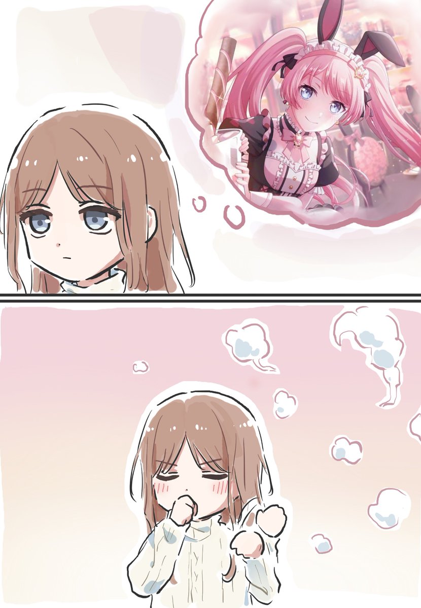 Lyytoaoitori's tweet image. 🐰🎁🎄🌨
#MyGO