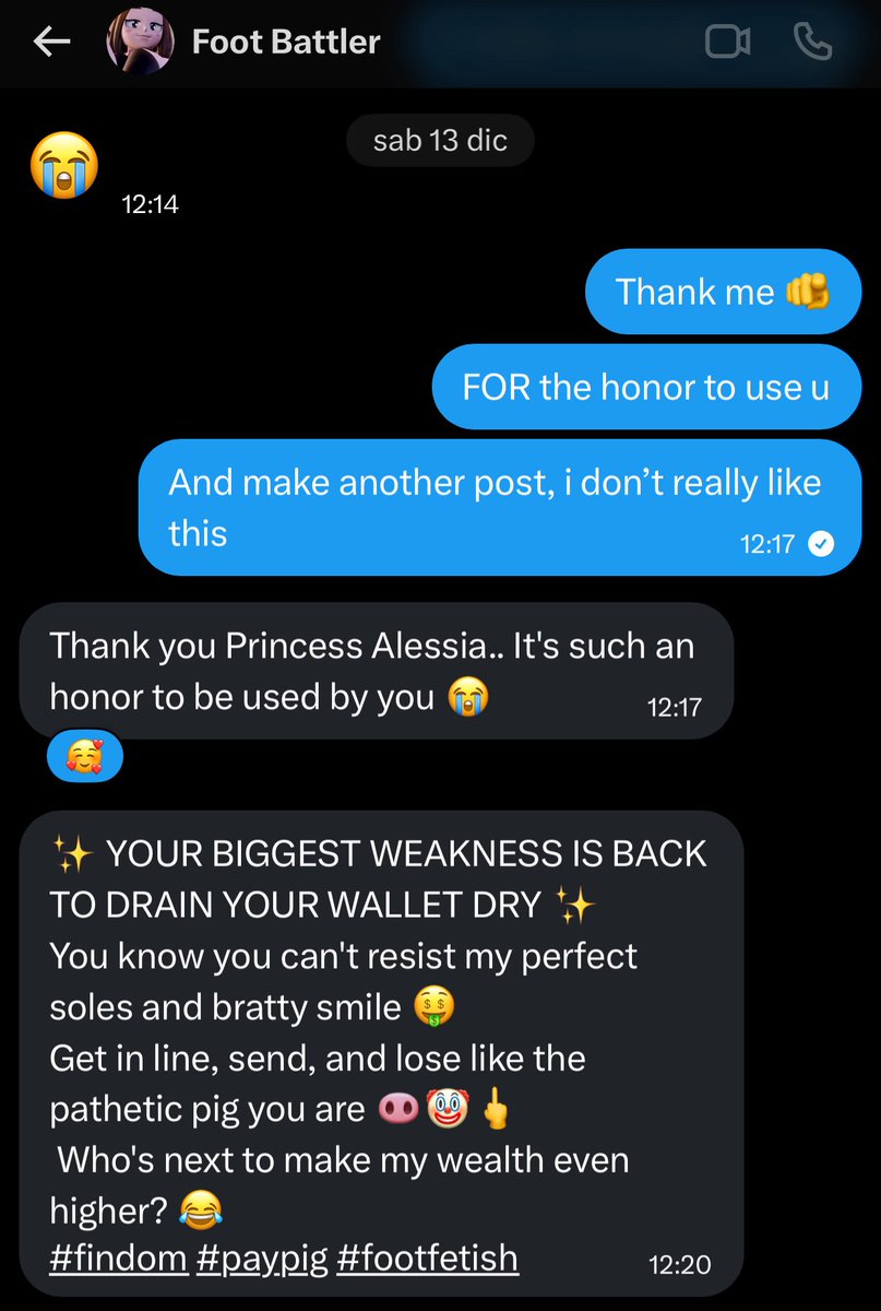 your_biggweakn's tweet image. THIS MORNING @sweatyscamfeet WANTS TO BE LITTLE REBEL🤭🤭
SO I THINK I HAVE TO REMEMBER TO HIM AND TO YOU HOW PATHETIC HE IS🤣🫵😊

HE SAID I HAVE EMPTY THRONE, BUT THAT IS HIS SEX LIFE AS U SEE 🤡
#wankbattle