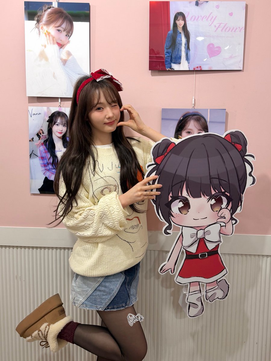 251224 🎀

一生懸命カフェ準備して良かった૮ ྀི◞ ⸝⸝ ◟ ྀིა
私のカメラロールが幸せ素敵なクリスマスありがとう大好き~🧁🎄
#WOOAH #우아 #NANA #나나 #ナナ