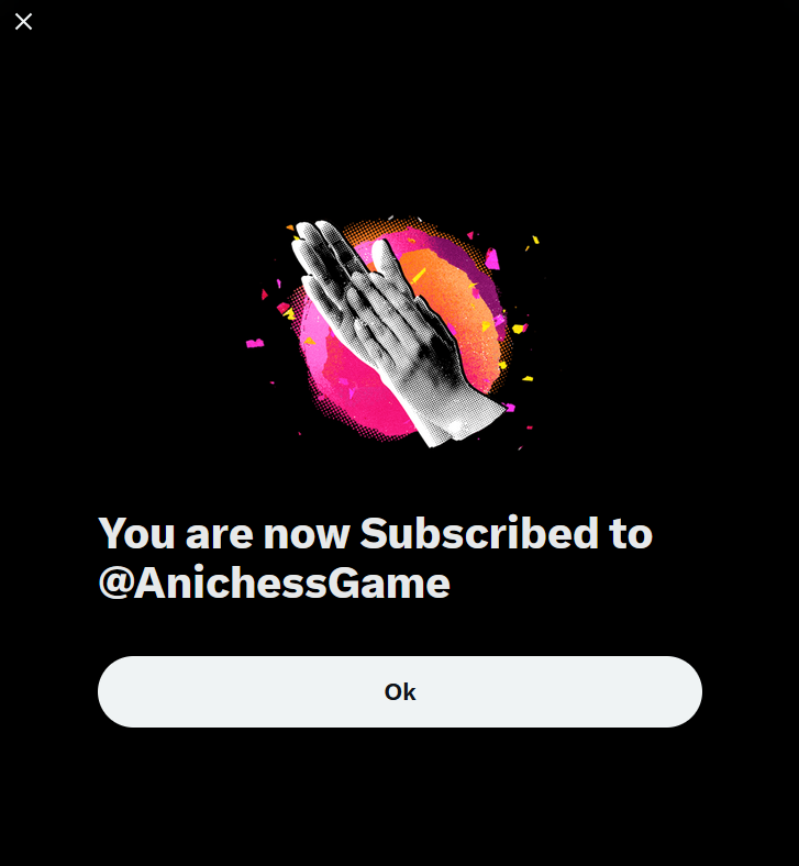 RachitBhanshali's tweet photo. I hope I'm not too late for the Christmas lucky draw for subscribers @AnichessGame π
Don't fade $CHECK βοΈ
#MerryChristmas #MerryCheckmas https://t.co/CFyCj2jxNN