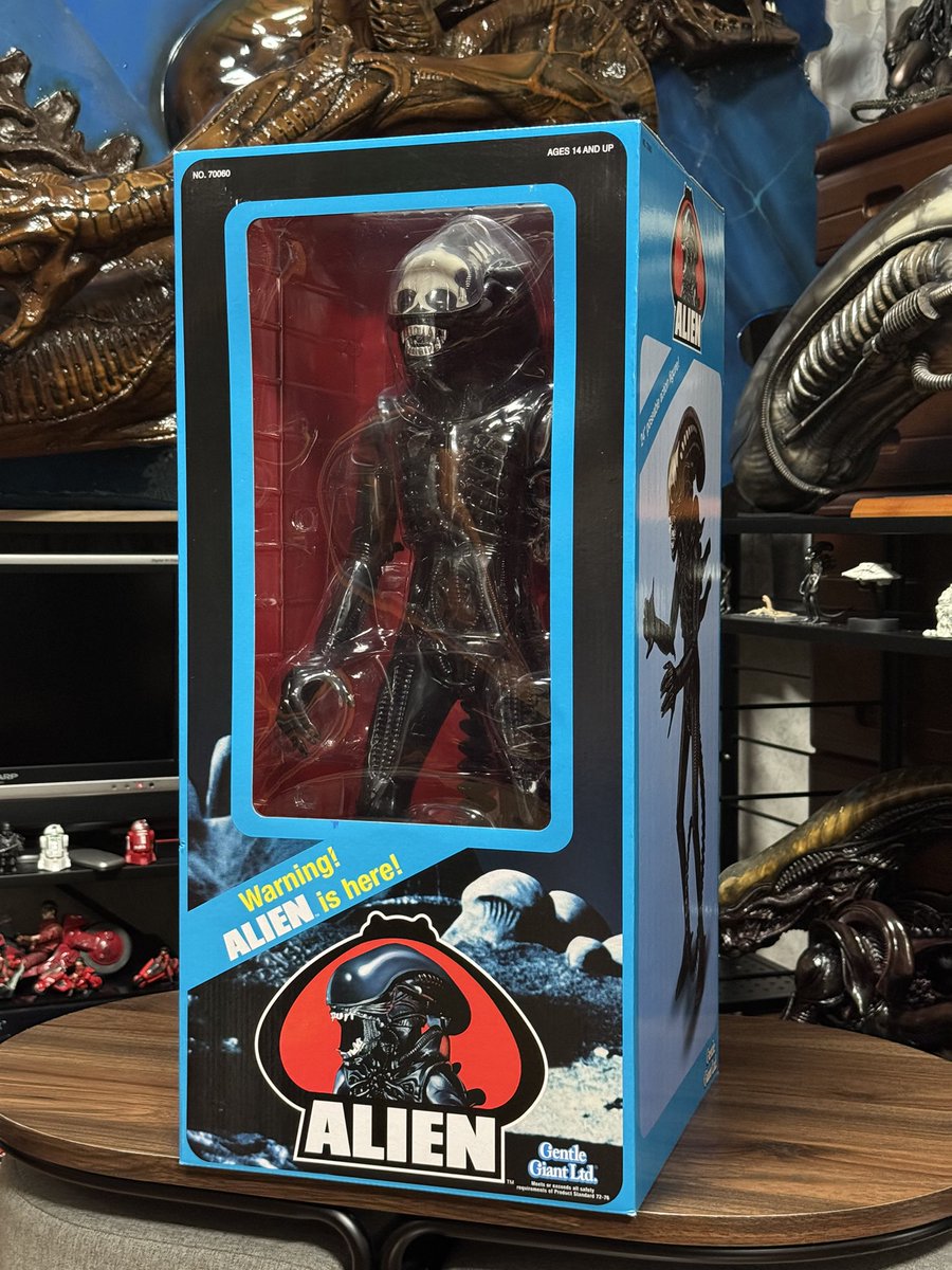 ジェントルジャイアント Gentle Giant ケナー　エイリアン ALIEN Gentle Giant製、拡大判Kennerエイリアン予約開始 : 下呂温泉 留之助