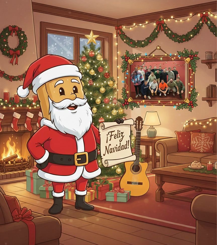 Desde la Chirigota del Suso queremos desearos una gran Nochebuena y una feliz Navidad en familia