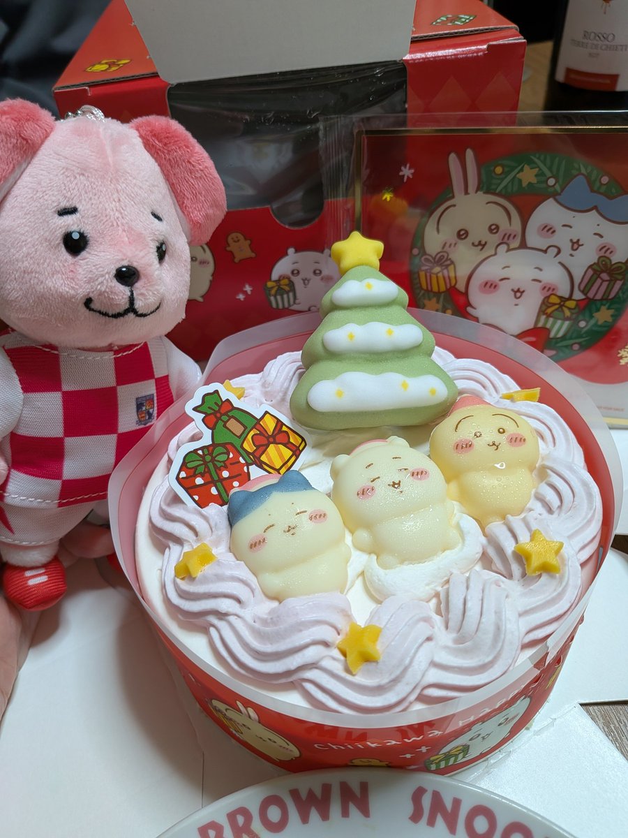 Nami1218's tweet photo. メリークリスマス🎅🎄
#テゲバジャーロ宮崎 
#ジャーロくん
#ちいかわ https://t.co/qQ1Du06zXo