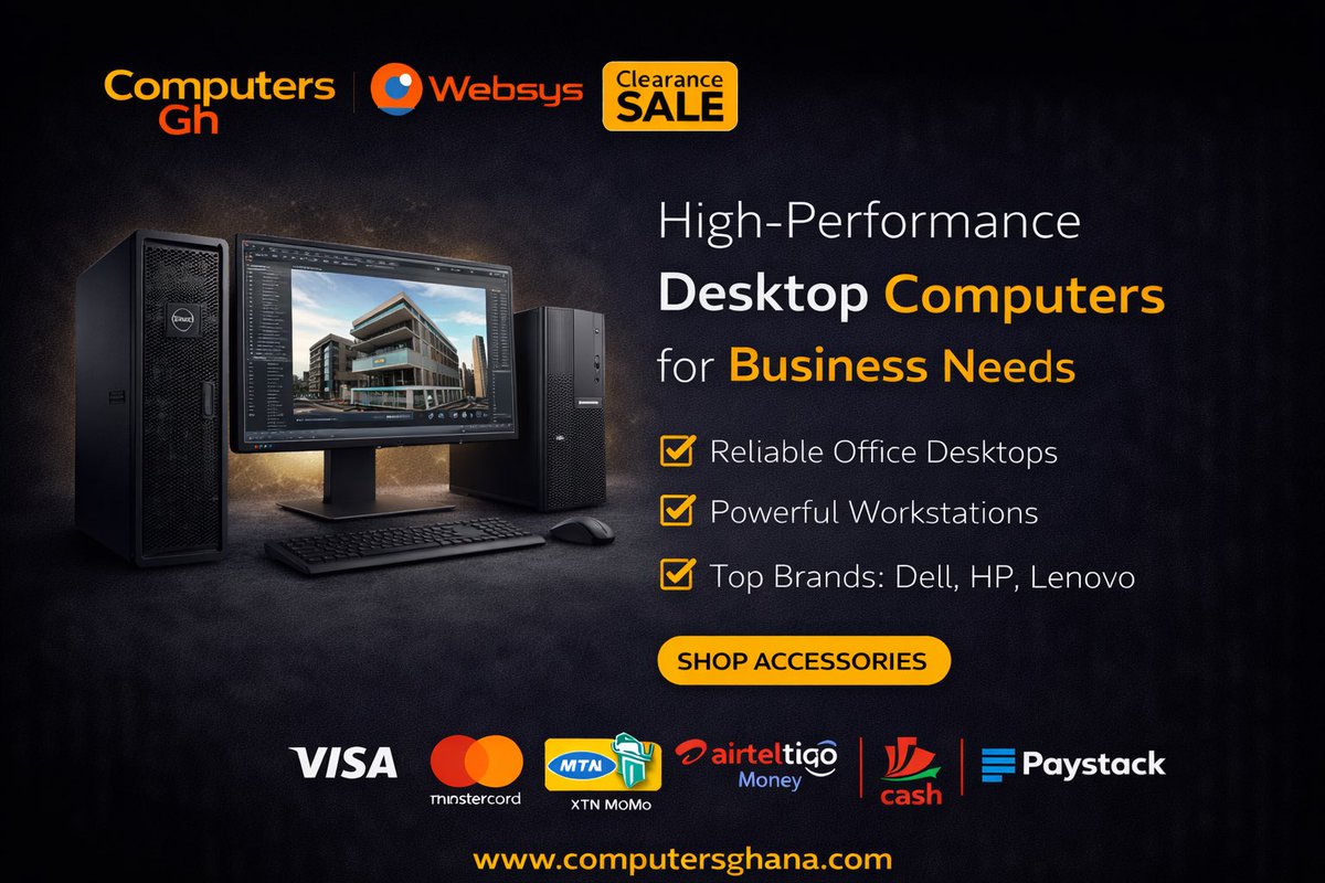The_WebGuys's tweet photo. Power Your Business with the Right Tech

Laptops, desktops, servers, networking, printers, software &amp; accessories — all in one place.

✅ Genuine brands
✅ Business-ready solutions

👉 Shop smart. Scale faster. Stay connected.
🌐 https://t.co/1PsRLCu8B6

#Tech #technologia #it https://t.co/NKKNmM8o5d