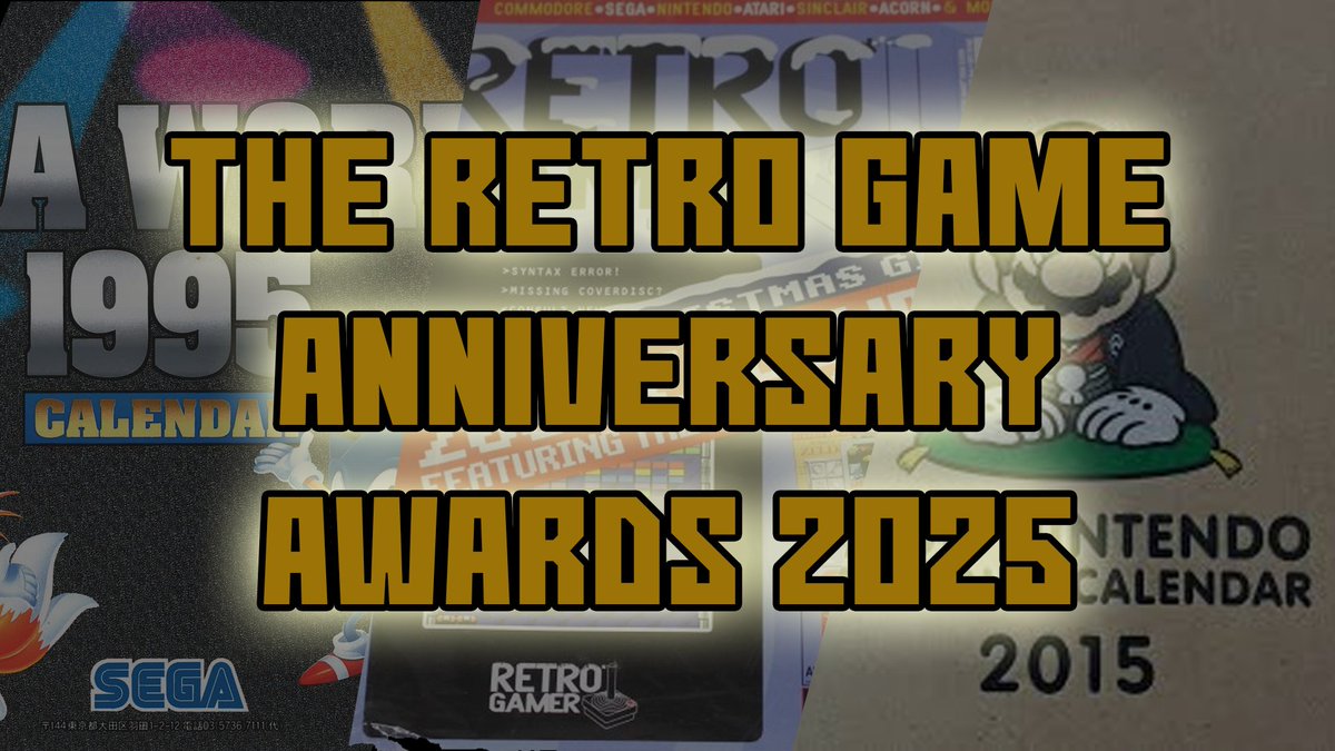 WinnerIsYouPod's tweet photo. 🎄NEW EPISODE ALERT!🎄 Our Xmas Special this year is the inaugural Retro Game Anniversary Awards - 9 award categories to be filled by 3 games each from 1995, 2005 and 2015 (or swap 1 for a 1985 game). 

In all pod places: https://t.co/JQUrlg7P0T https://t.co/ObKpzID9vU