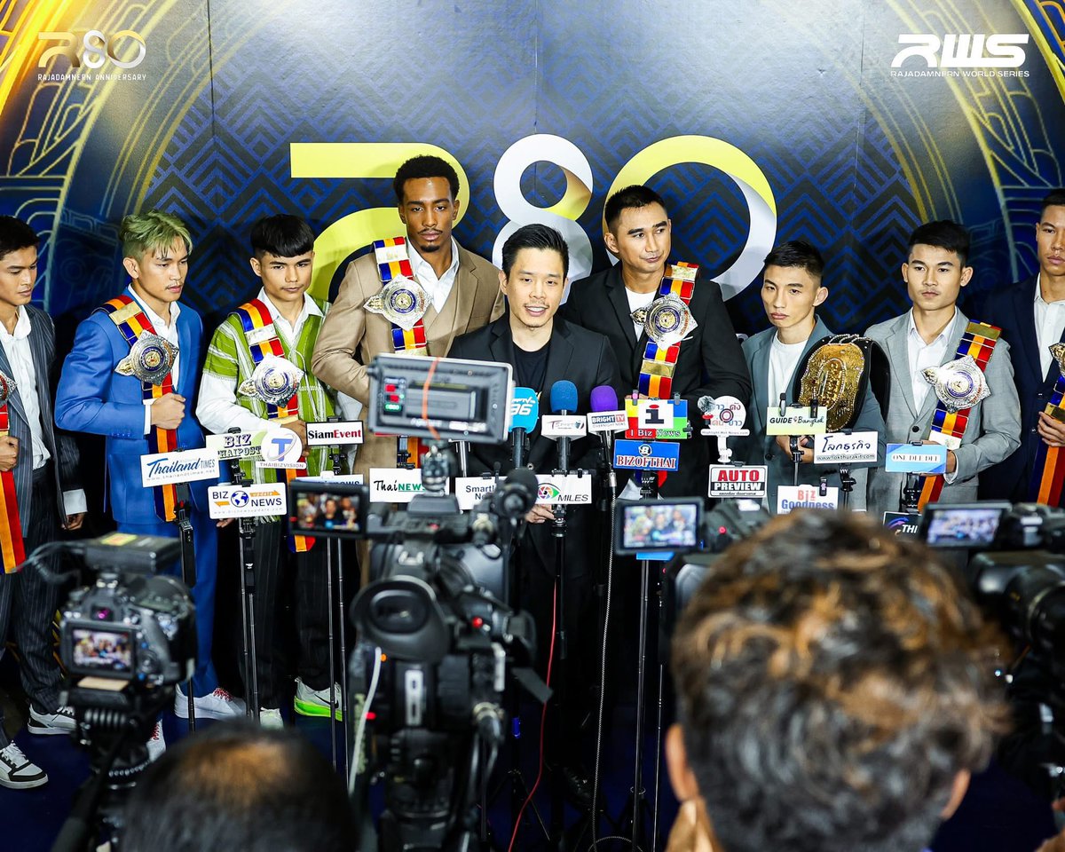 I can’t remember the last time I was this excited for a fight card 🔥

The fact we’ve got 4 Rajadamnern stadium belts up for grabs in the same night is fucking insane 🤯😮‍💨