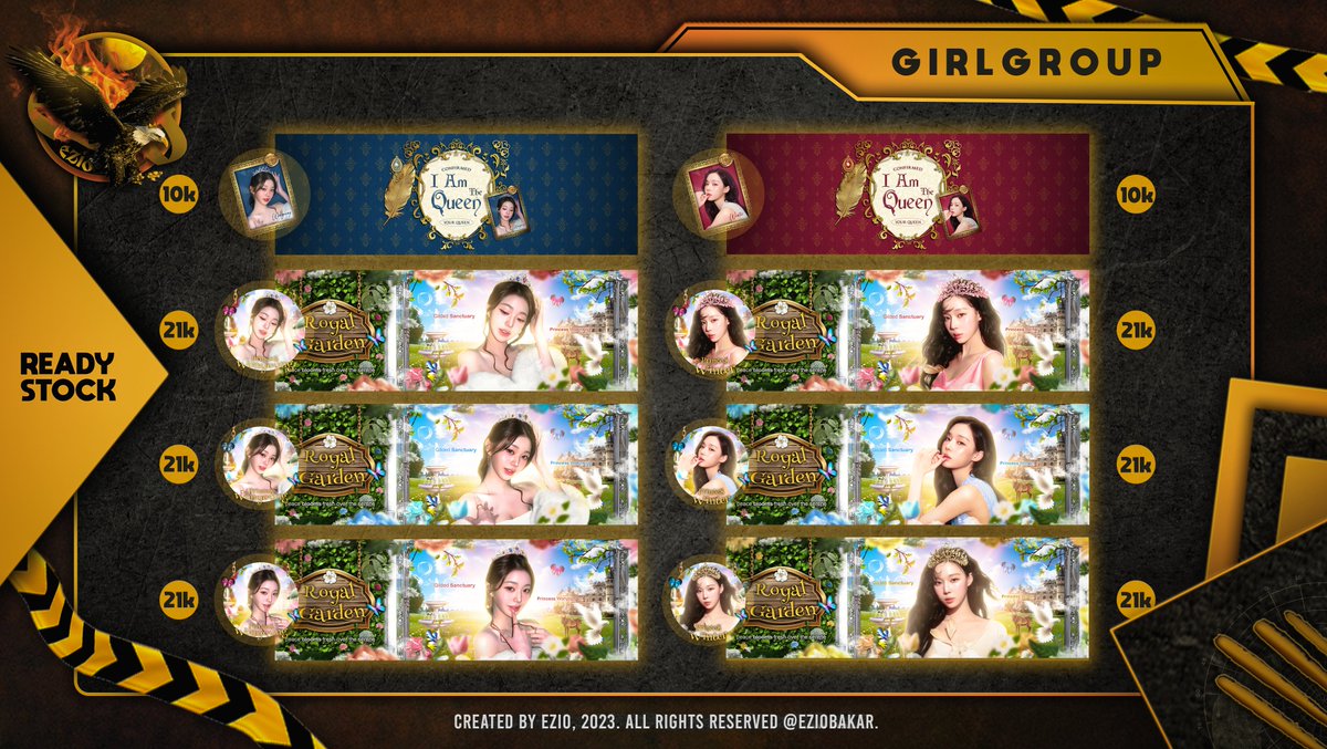 eziobakar's tweet image. Help repost? Arigathanks!

Saya ada layout ready stock rs Winter, Wony terbaru yg bisa bikin kamu jadi princess detik ini juga💅👑 Mari jemput, avail retext dan recolor.

#zonauang