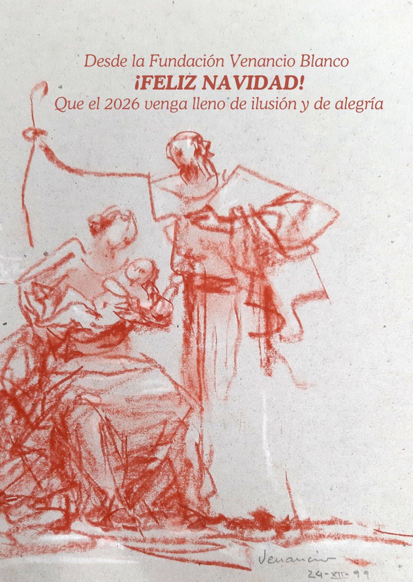 Desde la Fundación Venancio Blanco os deseamos una Feliz Navidad🎄