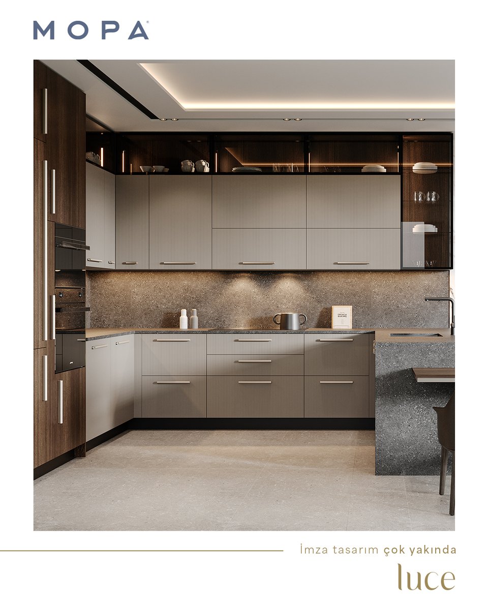 Yeni bir tasarım yeni bir stil çok yakında...
Mopa Mutfak’ın en yeni modeliyle tanışmaya hazır olun.

#Mopa #MopaMutfak