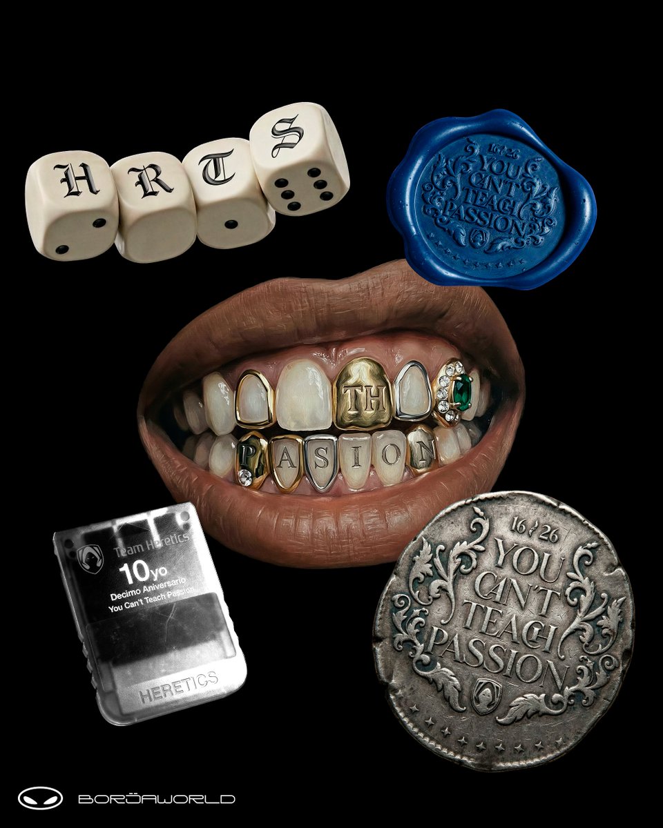 Team Heretics Lettering Work V10