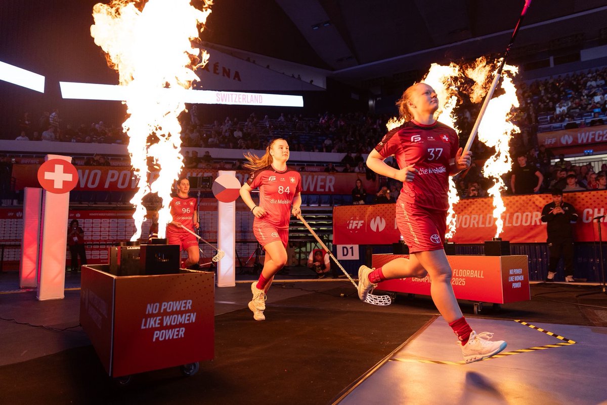 FandomFactory_i's tweet photo. 🏑 Women’s World Floorball Championships 2025
📍 Brno – Ostrava, Czech Republic

Floorball returned home – and we were there to make sure the world was watching!

📈 67,736 fans – A new all-time total attendance record! 
🏟️ 8,844 fans – A new single-match record!

#WFC2025 https://t.co/kGDVupfe0w