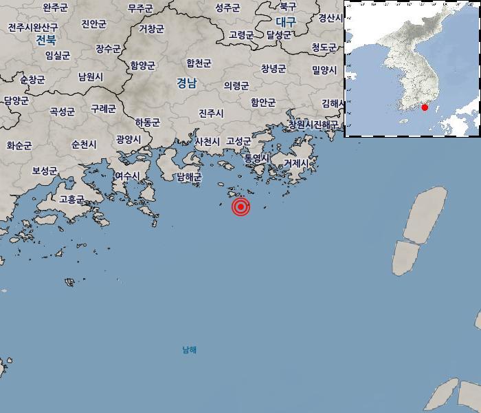 지진정보 관련 이미지