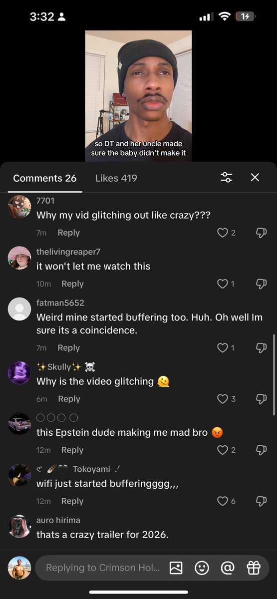 They are trying to artificially silence me about Epstein and Trump