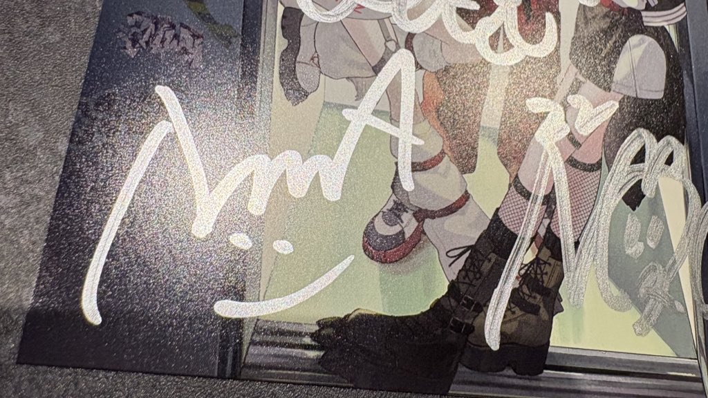 KMNZ 直筆サイン入り（LITA NERO TINA）ポストカード KMNZ 直筆サイン入り（LITA NERO TINA）ポストカード 【リタどん爆誕回