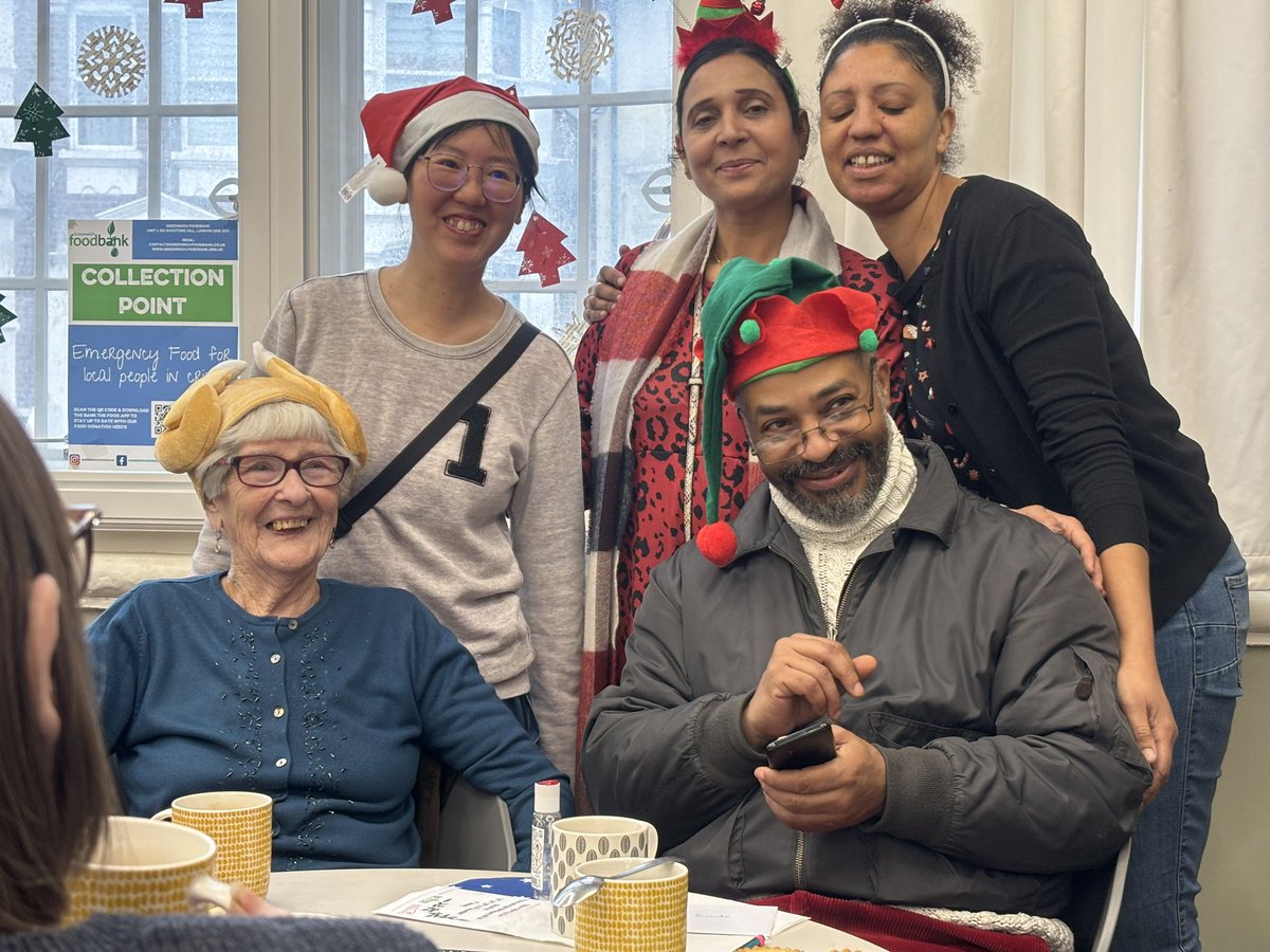GreenwichLibs's tweet image. We enjoyed a fabulous Christmas party at #PlumsteadLibrary’s #CoffeeMorning this week! Join us on Wednesdays from 10am-12noon for community, conversation and more, all are welcome! ☕️ #LoveYourLibrary