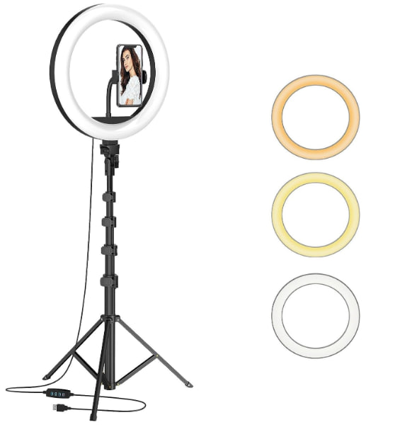 GrabOnIn's tweet image. 💡 Creator Deal Alert 😍✨
 Dyazo 12-Inch LED Ring Light with 7ft Tripod at just ₹599 🔥
Perfect lighting for reels, videos &amp;amp; shoots 🎥✨

👉 Grab it now:  amzn.to/3NenfYi
⏳ Limited-time offer

#RingLight #CreatorTools #ContentCreation #GadgetDeals #BudgetBuy