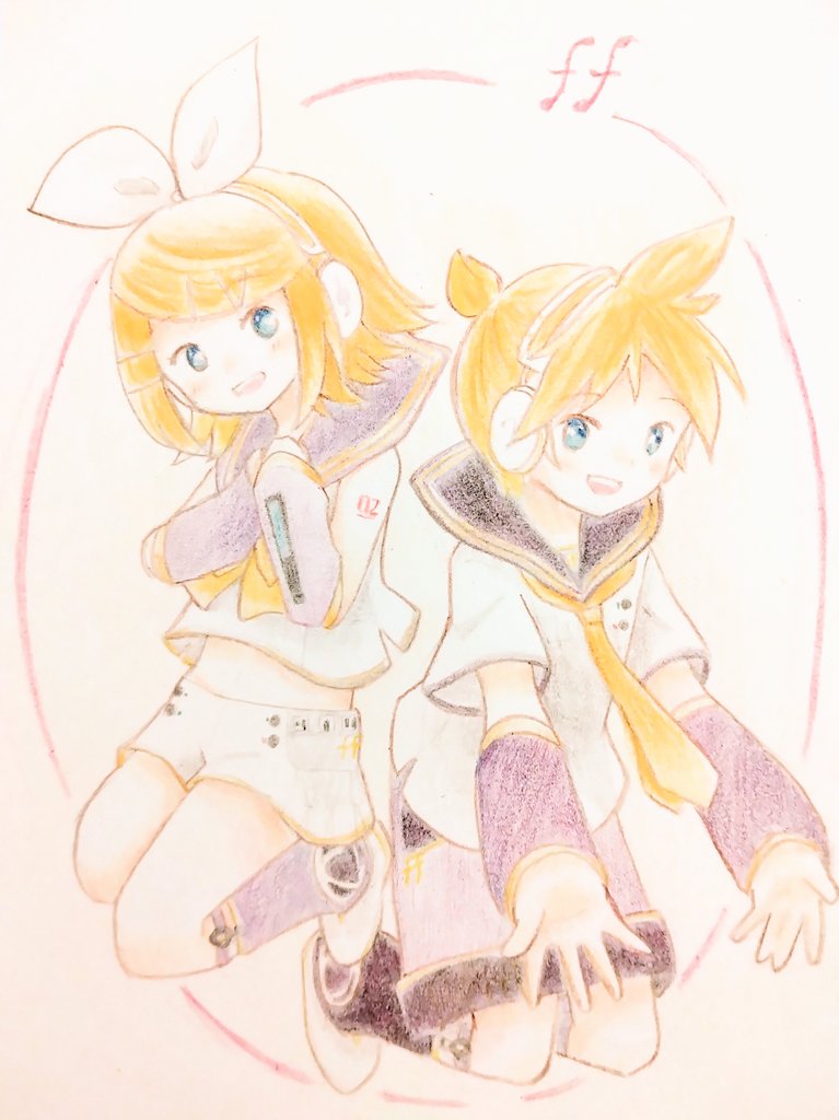 ancoroneia_7's tweet photo. 鏡音V4Xさん10周年おめでとうございます！🎉🎈
#鏡音リン #鏡音レン https://t.co/jNrr480ItL