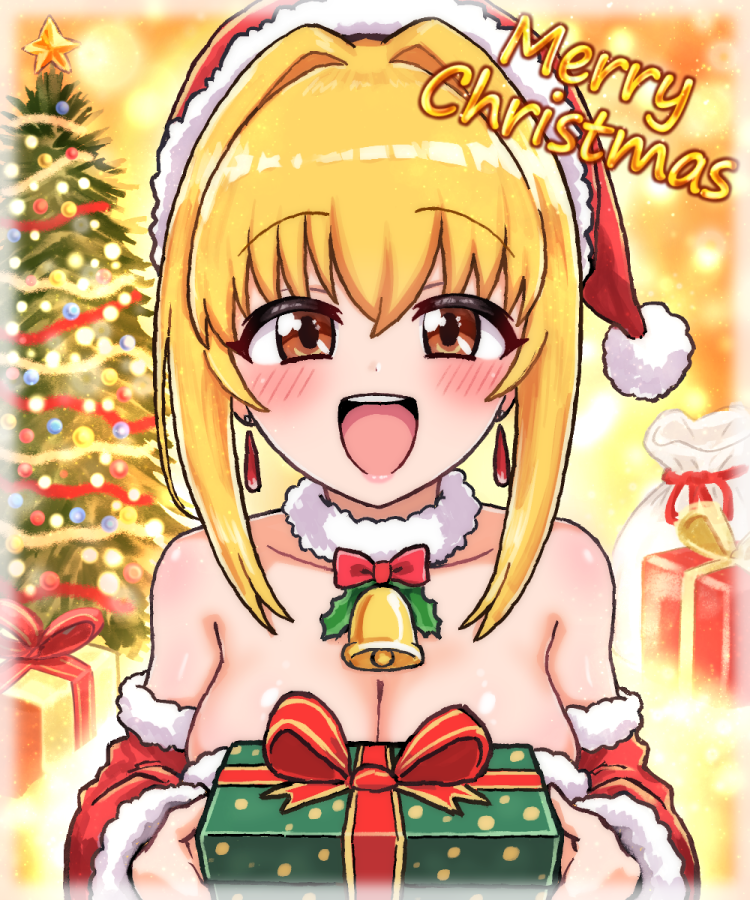 「Merry Christmas サンタマリンちゃん」|アトムmk2のイラスト
