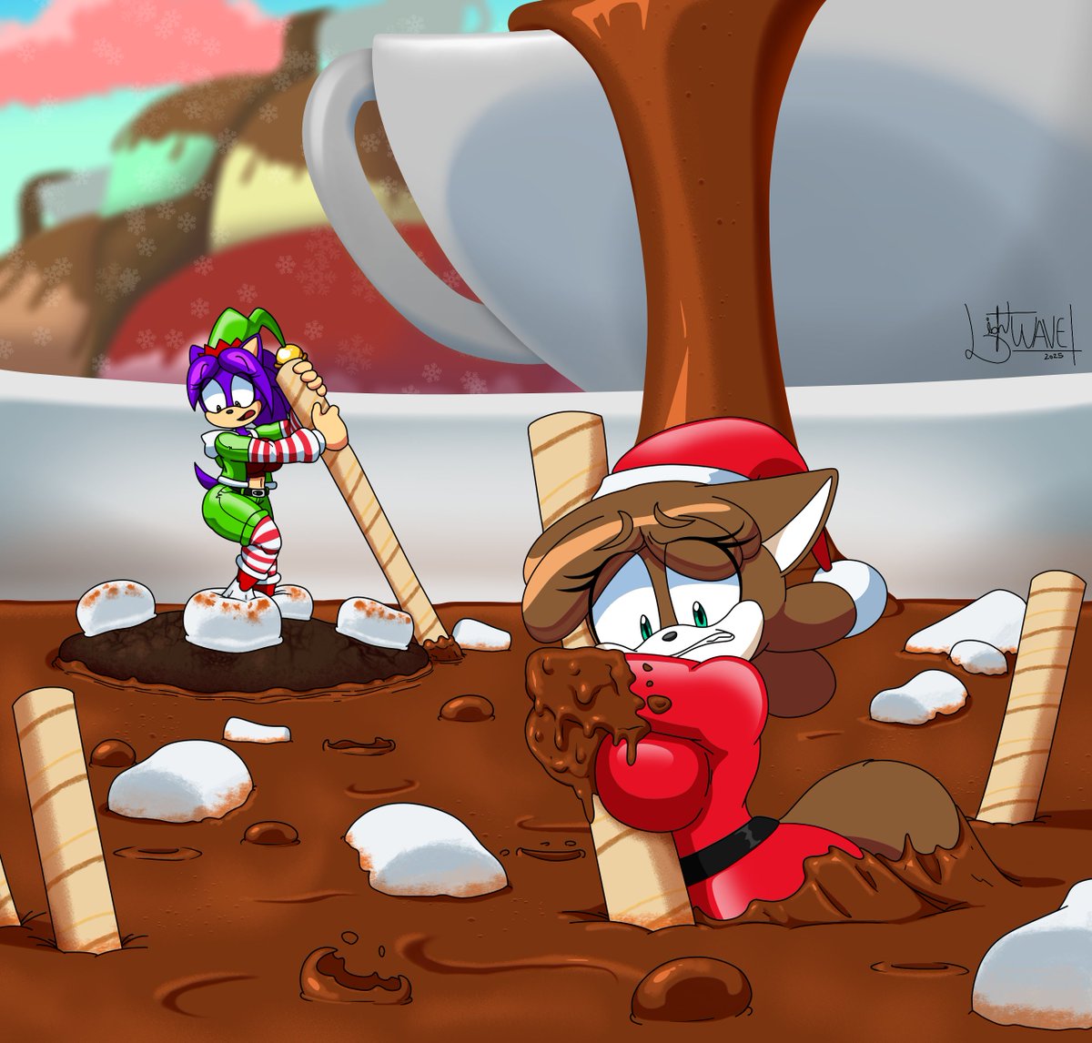 LightWaveDrake's tweet image. Merry Sinkmas 2025