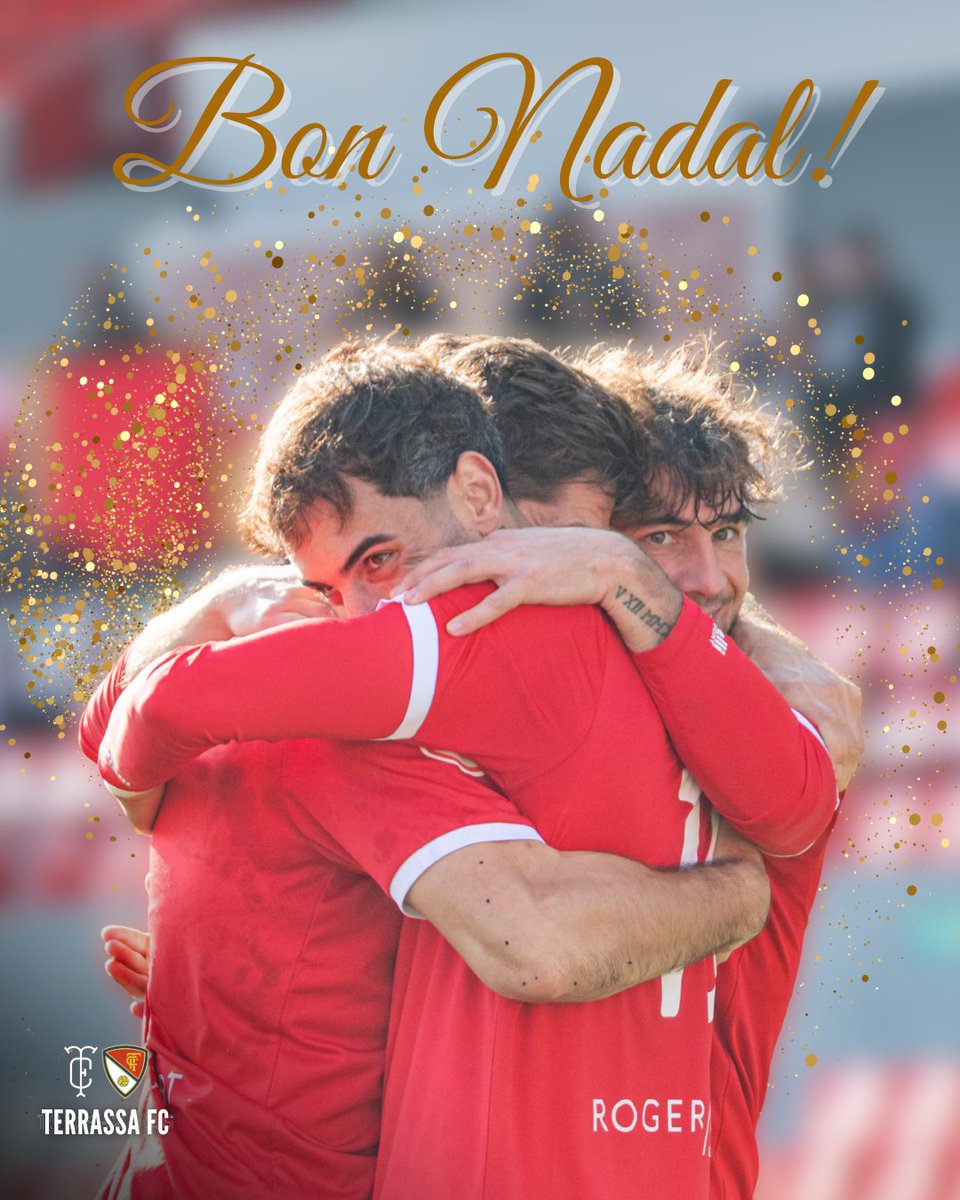 🎄✨ #BonNadal, terrassencs i terrassenques! ♥️

🙌 AMUNT #TERRASSA! 🙌
