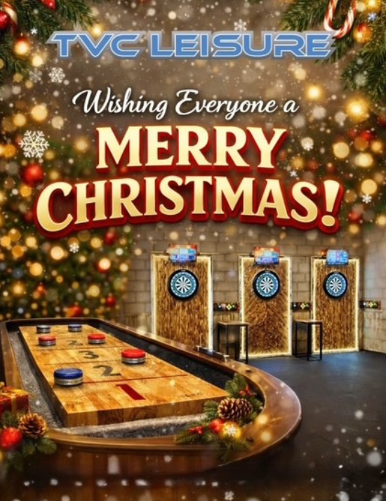 🎄 𝐌𝐞𝐫𝐫𝐲 𝐂𝐡𝐫𝐢𝐬𝐭𝐦𝐚𝐬 𝐟𝐫𝐨𝐦 𝐓𝐕𝐂 𝐋𝐞𝐢𝐬𝐮𝐫𝐞 🤶

From everyone at TVC Leisure, we’d like to wish our friends, customers, and suppliers a very Merry Christmas and a Happy New Year.

Thank you for your continued support and for helping make 2025 an outstanding