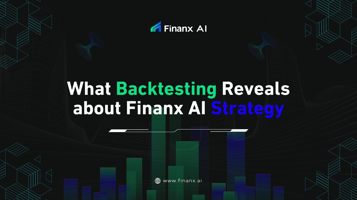 Finanx AI reveals what backtesting truly uncovers, from overfitting risks to smarter deployment logic, proving how disciplined data science sharpens AI trading strategy and performance realism. Insight over illusion, always. 

⚙️ fnxai.medium.com/what-backtesti…