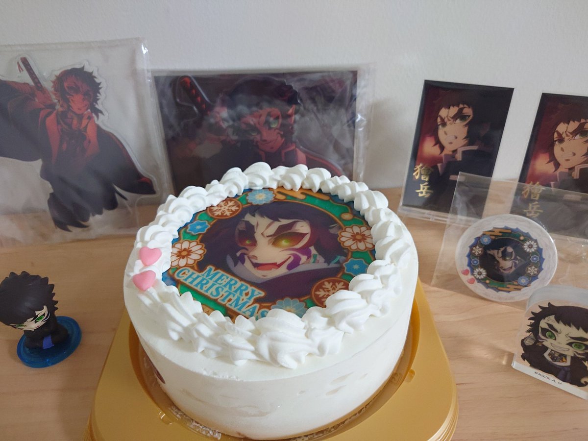 獪岳ケーキ最高