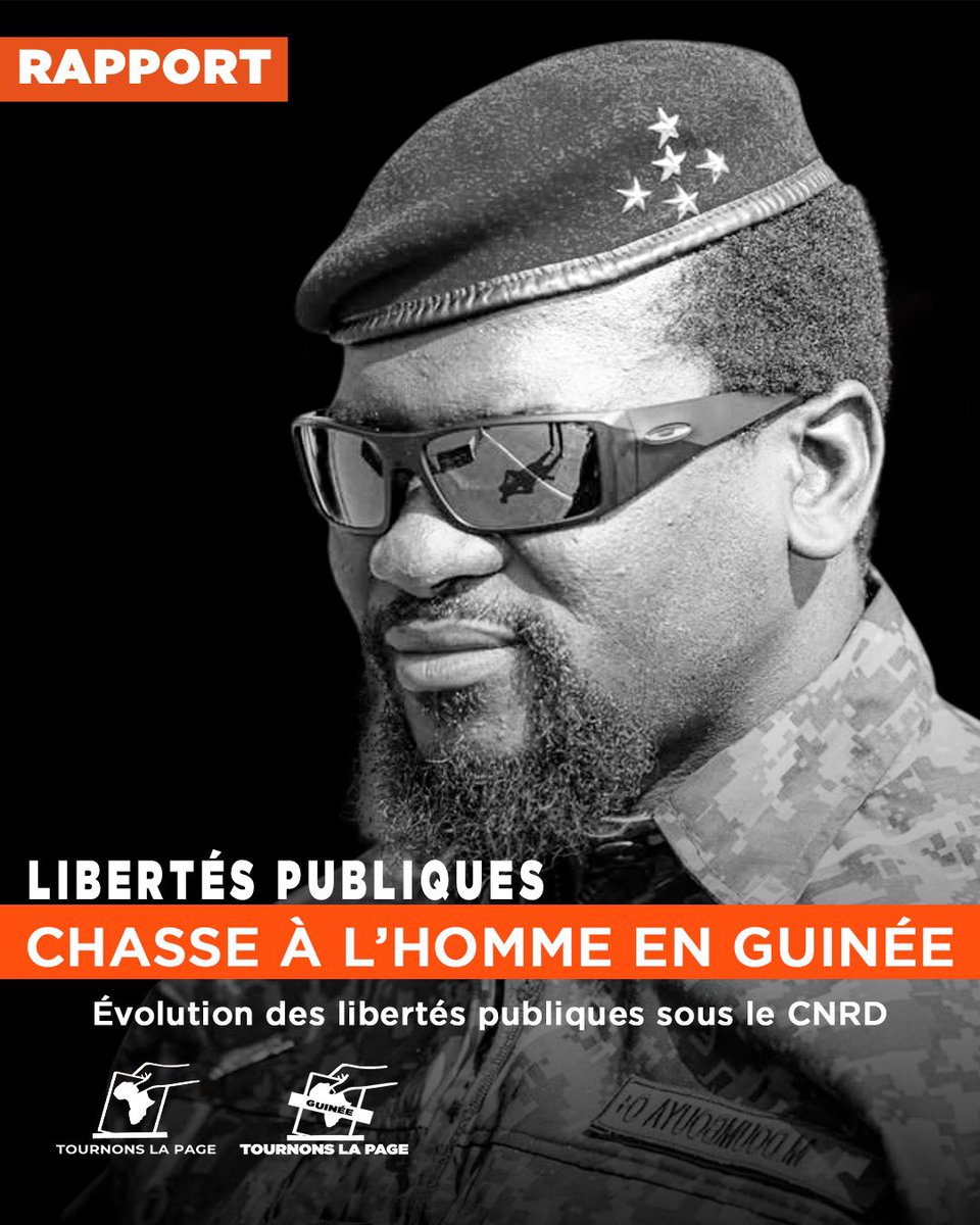 Un rapport accablant fait état de répression systématique, d’exécutions extrajudiciaires et de fermeture de l’espace civique entre 2022 et 2025.

 L’organisation de la société civile <a href="/TournonsLaPage/">Tournons La Page</a> Page (TLP) a rendu public  un rapport  #Kibaro 

eclatinfogn.com/2025/12/24/gui…