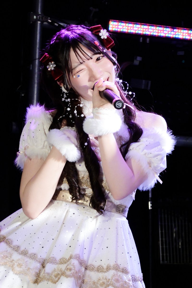 リリ学定期公演の風景🎤 竹森琴音さん💚 2025.12.22 リリシック学園