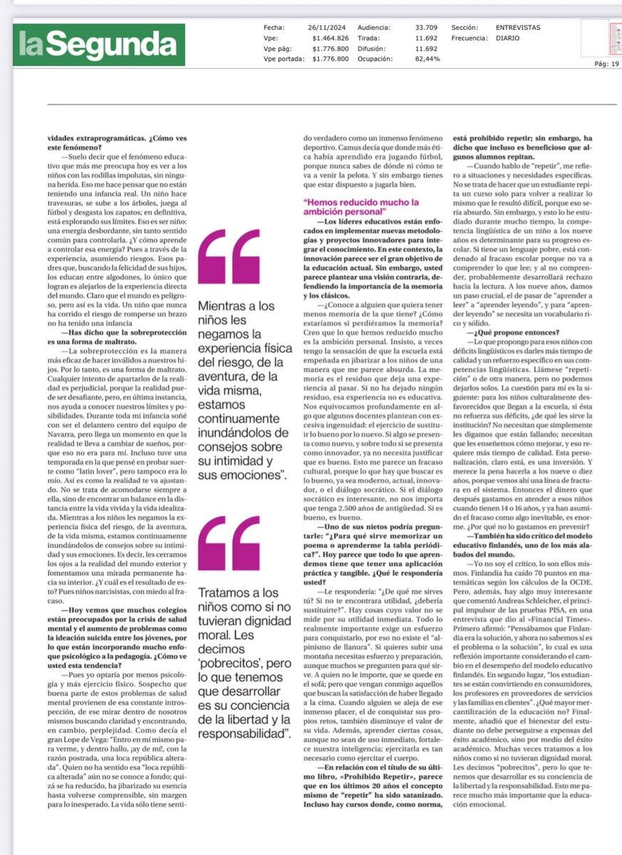 leanrobert1's tweet image. “La sobreprotección es la manera más eficaz de hacer inválidos a nuestros hijos”. 👇🏾