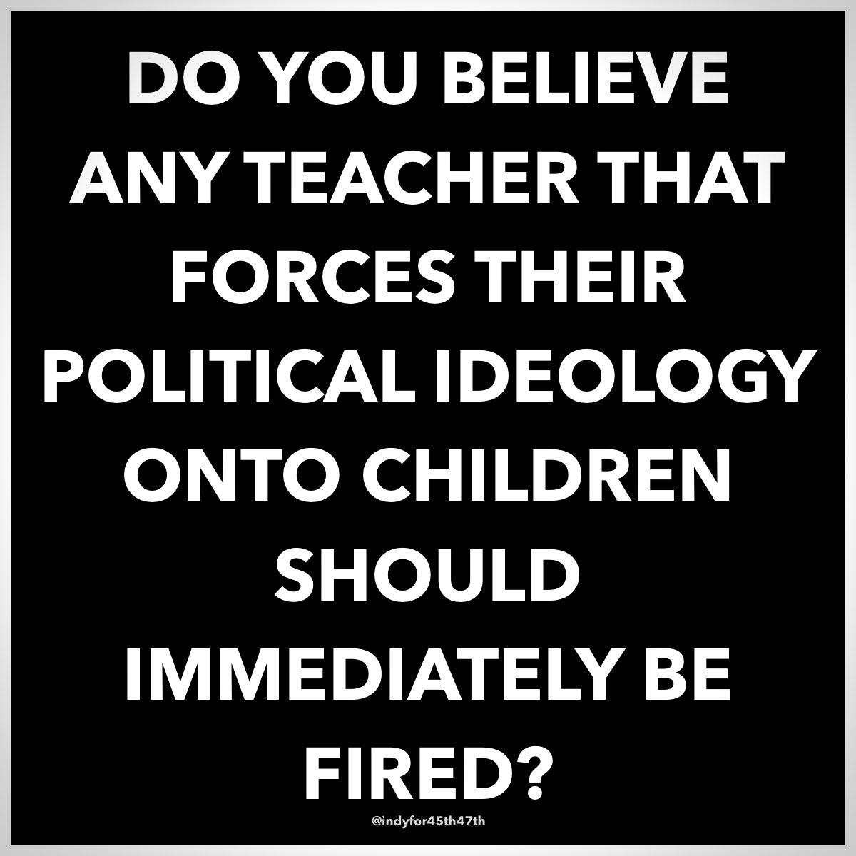 Independents For Trump tweet media