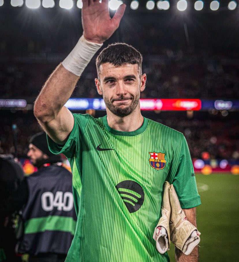 cule7m's tweet image. البعض عارضوا صفقة خوان غارسيا وطالبوا بشوفالييه حارس باريس

بالنهاية إنريكي اعتمد على الحارس الروسي وخلاه دكة

وغارسيا اليوم من أفضل لاعبينا هذا الموسم