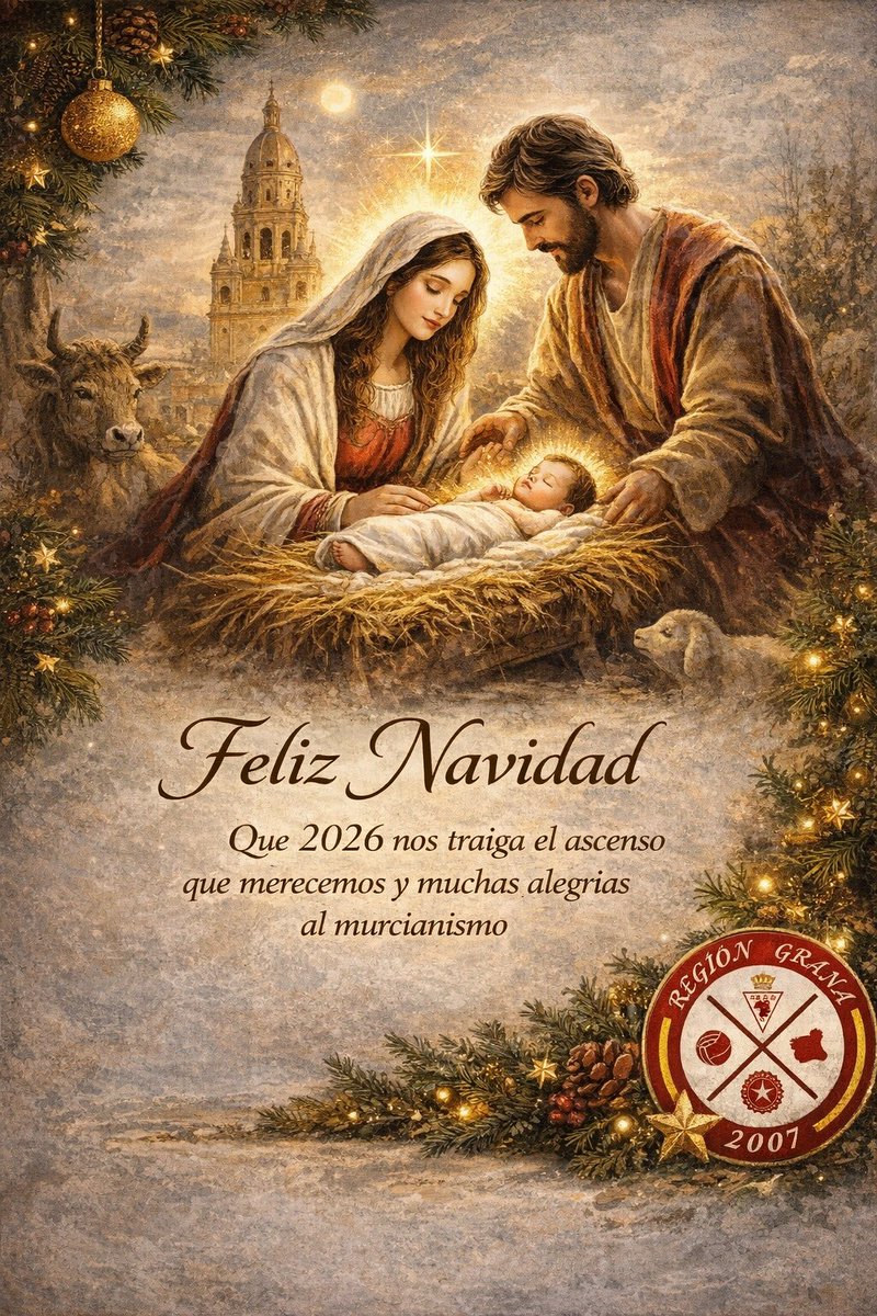 ¡Feliz Navidad!

Qué 2026 nos traiga el ascenso que merecemos.