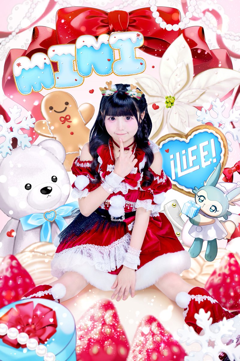 🛷𓂃꙳⋆ iLiFE! Xmas 🦌﹆·🎅🏻 ↟𐂂虹羽みに 「トナカイみにさんの