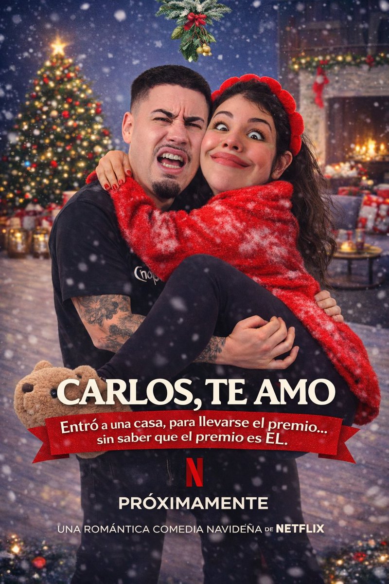 La comedia romántica navideña que no sabía que necesitaba.
❤️🎄☃️💥
 #LaCasaDeLosGemelos2D17  #carlosteamo
