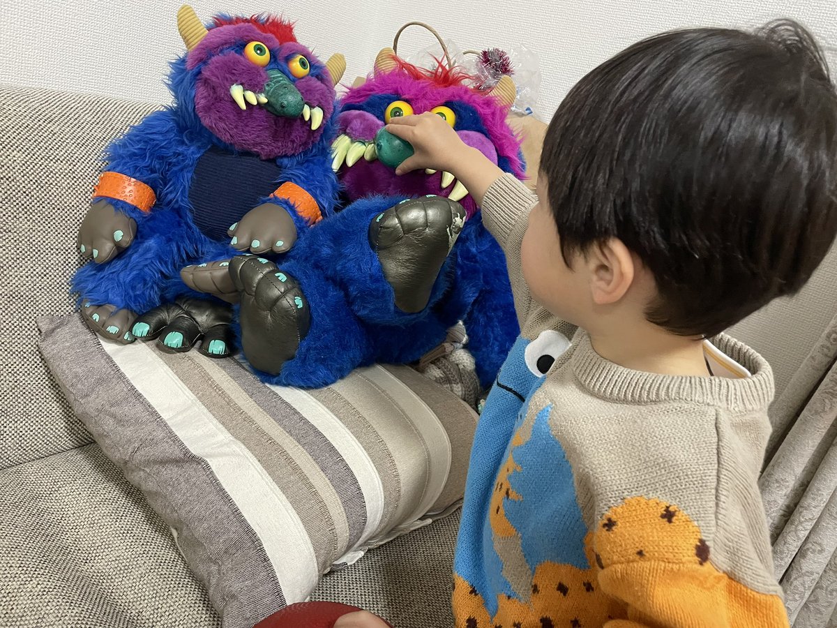 マイペットモンスターくれるタイプのサンタさんが来ました。