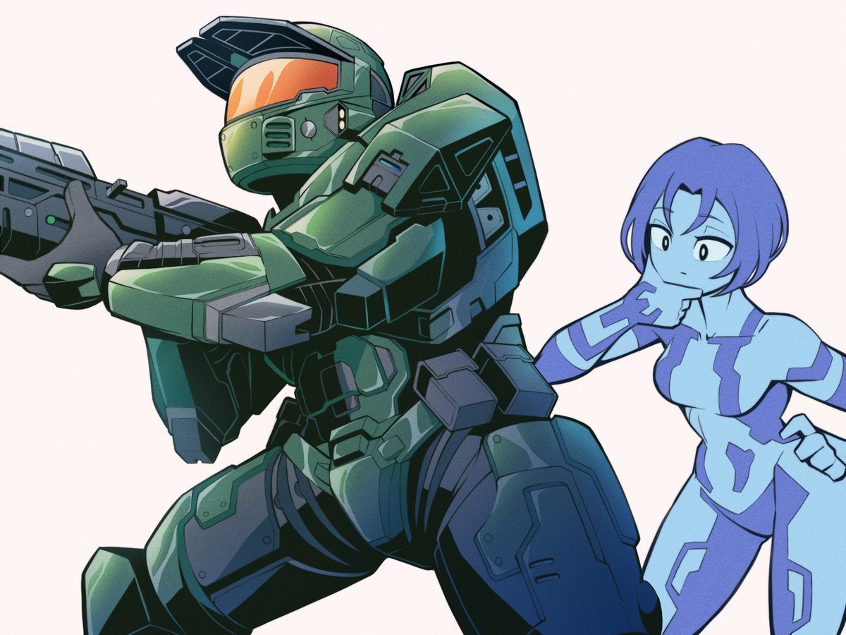 petyankomanju's tweet image. I made a slight adjustment to Cortana’s glow. Rediscovering the appeal of Mark V.