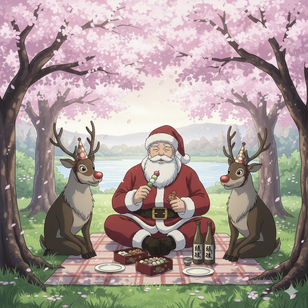 Yahagi030's tweet photo. ①「その準備は、もう始まっている」
② AIツール:Gemini 

🎄長編ストーリーで作ってみました🎄

- 世界は知らない。サンタの修羅場を。誰にも見せなかった一年間がここにある。　-

#クリスマスAIチャレンジ
 #クリエイターズジャパン https://t.co/djaT4PAPJf