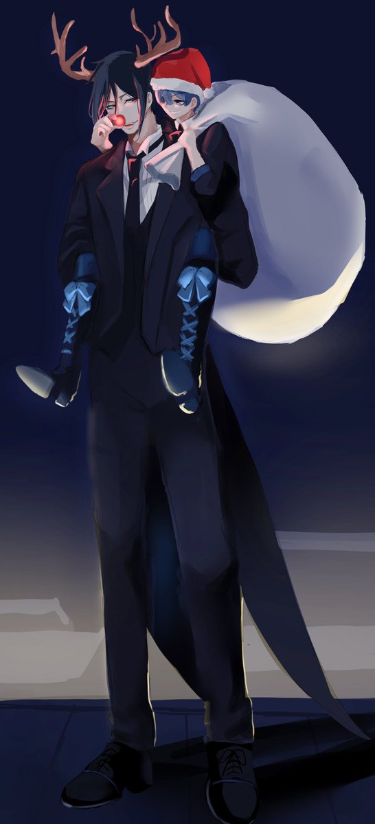 kitune__24's tweet image. 「red nose ❤️」