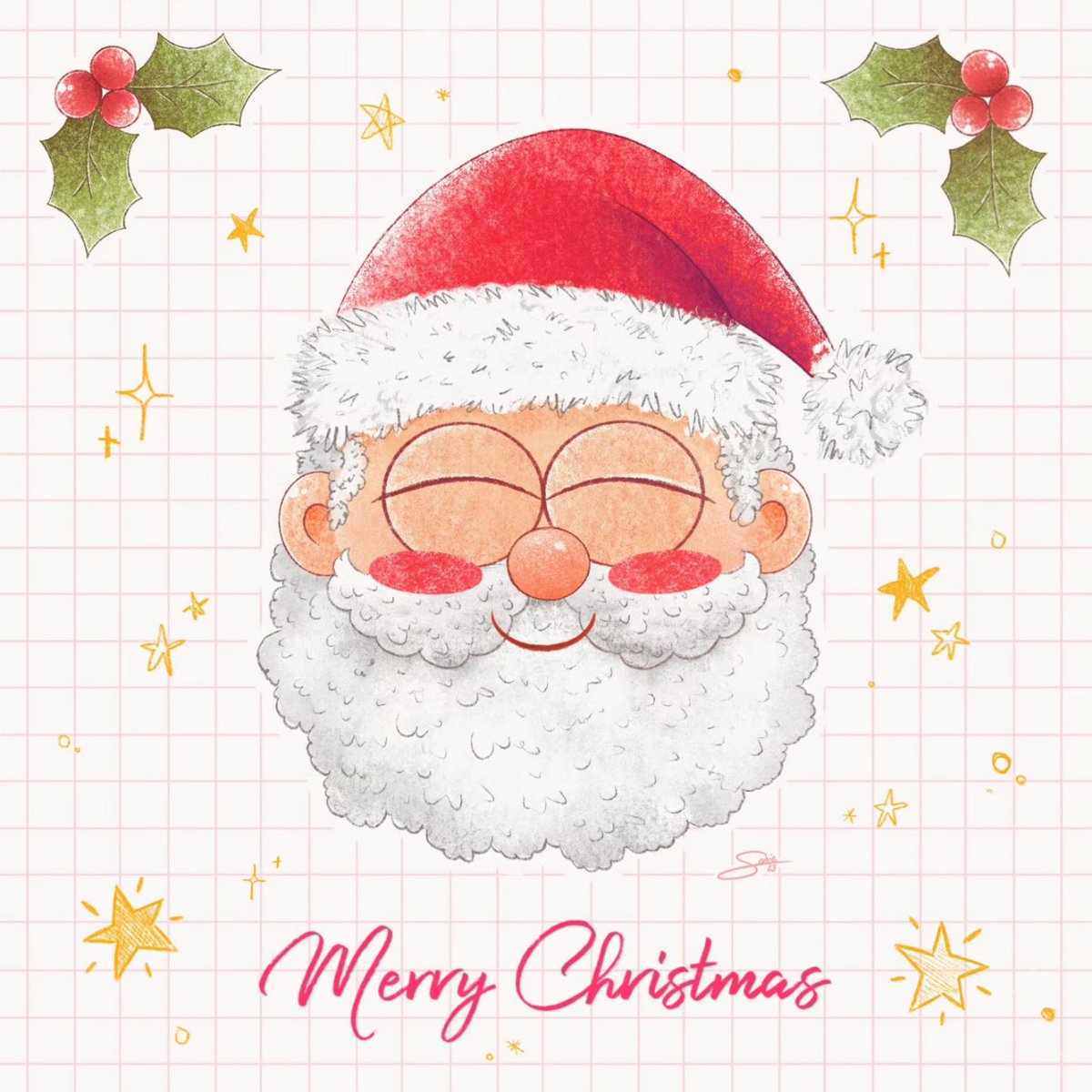 Merry Christmas to everyone!! 🎄🌟🎁🎅🏻 Hope you all have a really good time with family and friends this Christmas Eve 🥰❣️ Best wishes!! 😌✨ 

.
#SoniakasArt #moniOJOtes #christmas #christmaseve #merrychristmas #christmas2025 #xmas #merryxmas #navidad #navidad2025 #feliznavidad