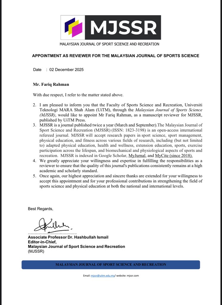 fariqrahman_'s tweet image. Academics create evidence-based frameworks, and practitioners ensure their ecological validity and real-world applicability in sport.

Thank you for acknowledging 📚

#HighPerformance #Coaching #StrengthConditioning