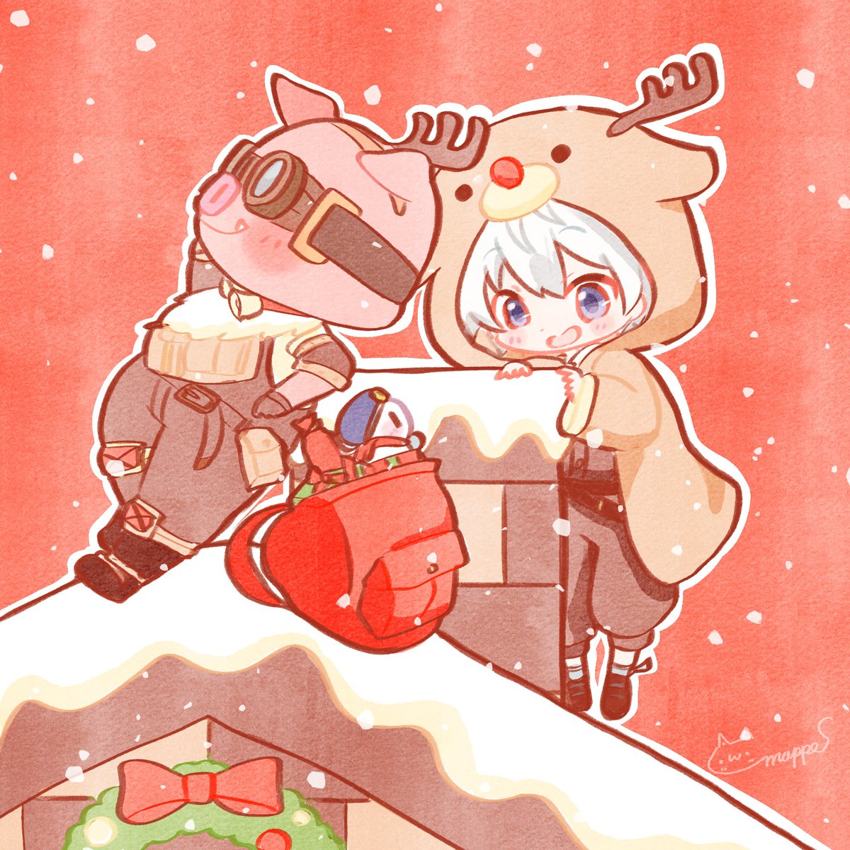 Mellojoy メロークリスマス シークレット トナカイメロイアちゃん メロジョイ クリスマス シークレット | TikTok