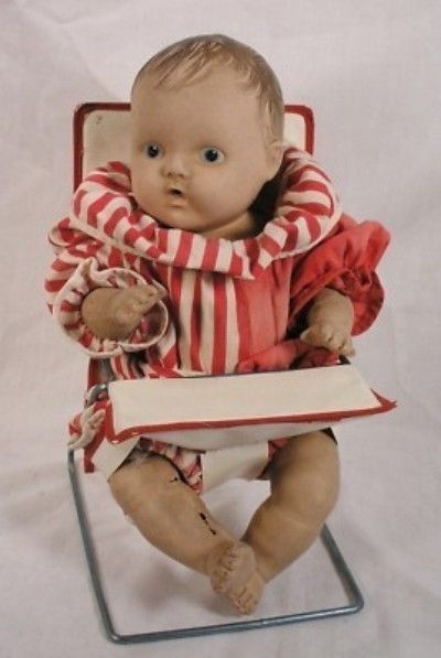 knmkprf's tweet image. It was definitely castom made, but even mass produced rubber dolls in the 40's was pretty realistic actually, i can see how in the night and under different flashing lights even this could be mistaken for a real baby