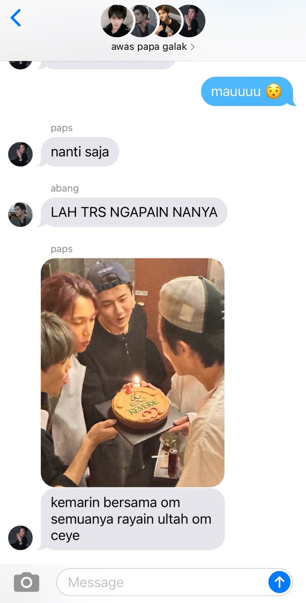 chogiwabois's tweet photo. awas papa galak fewtweets au. https://t.co/hwKMiYMSdB