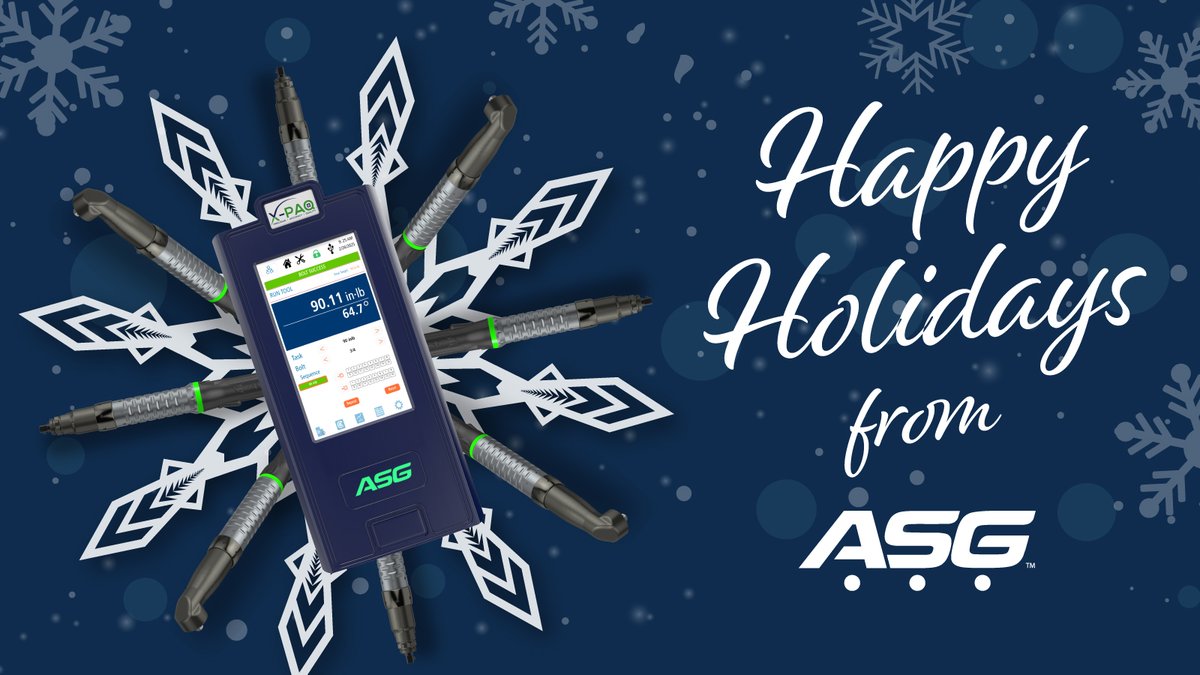 ASGJergens's tweet photo. Wishing you and yours a wonderful holiday. Please note that ASG offices are closed December 24, 25, and 26th.  We'll see you Monday, December 29th as we look ahead to a brand new year. https://t.co/6JGARQB0SB
