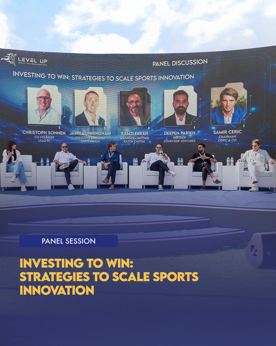 Level Up Sports Tech Innovation Expo tweet media