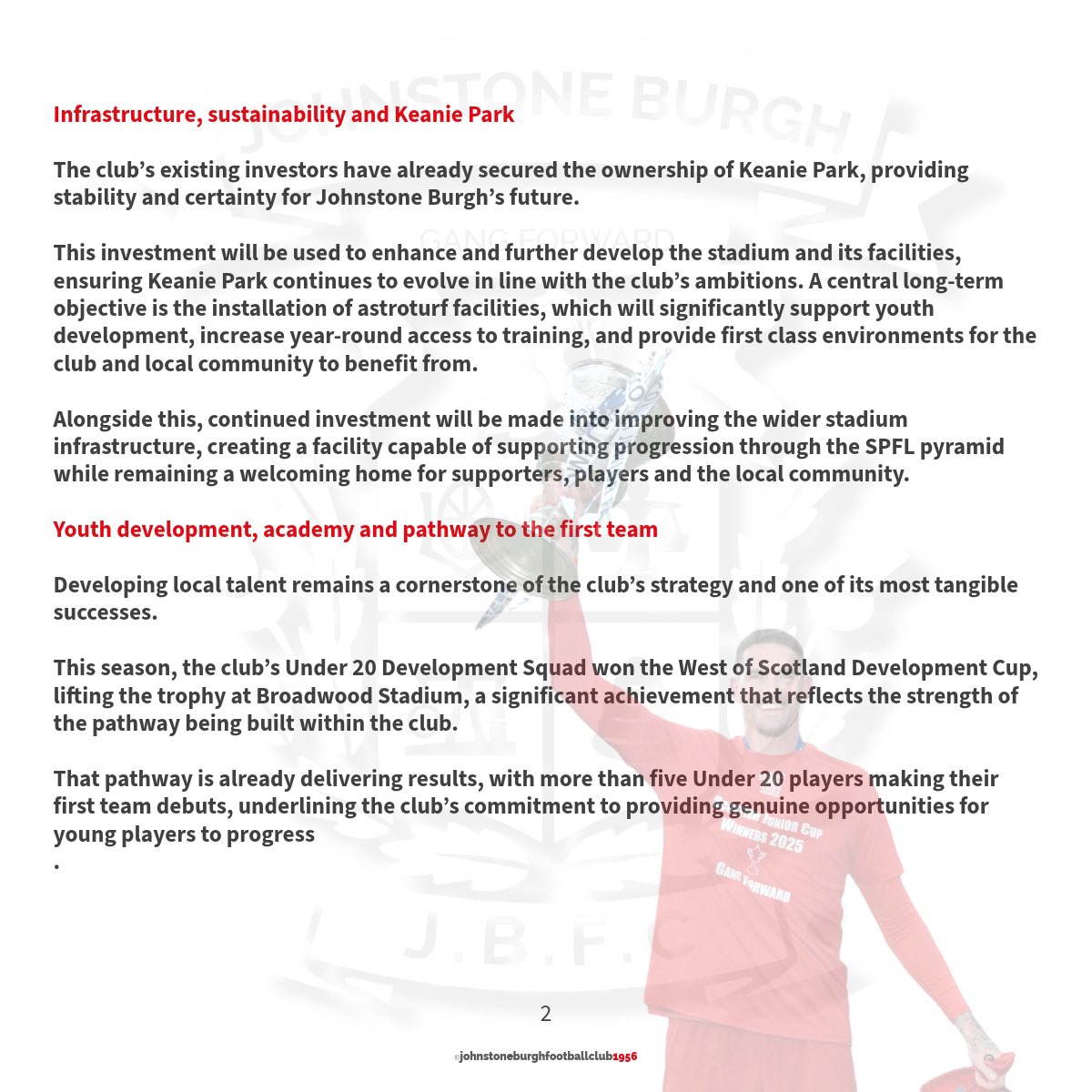 Johnstone Burgh Football Club tweet media