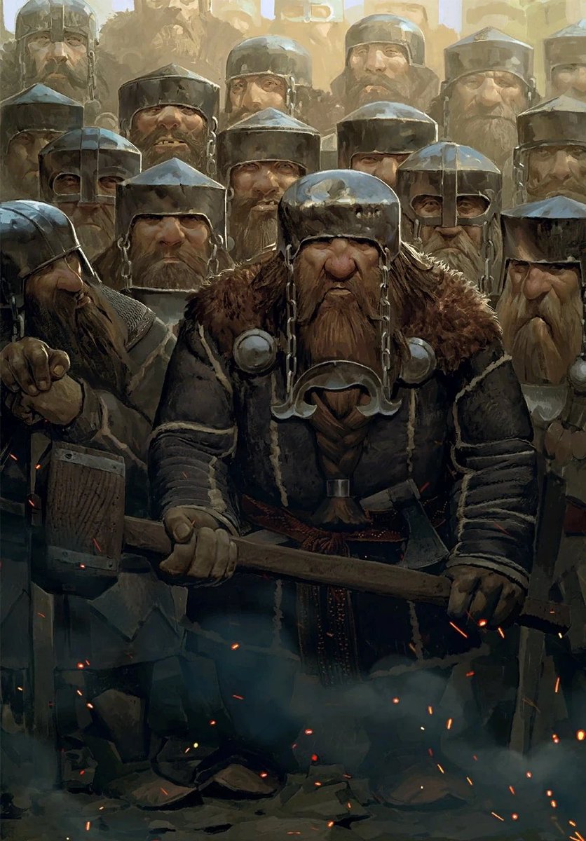 Dwarves in Witcher go so hard.

MAHAKAM!